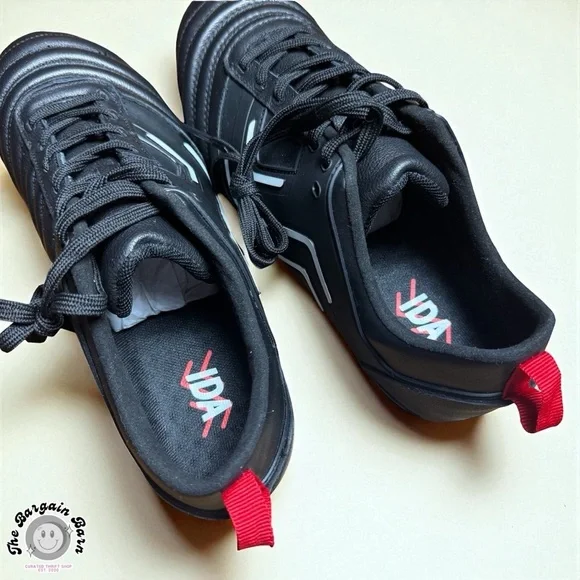 IDA Sports Classica 22 Women’s Soccer Cleats Size 9.5 FG Black NWOT w/ Red Laces - Picture 6 of 6
